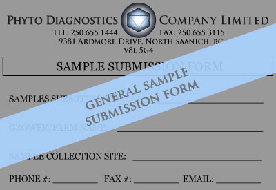 General Sample Submission Form